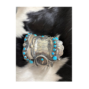 Tim Yazzie Saddle cuff native made