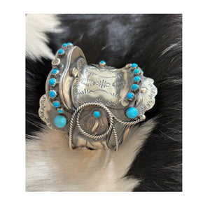 Tim Yazzie Saddle cuff native made
