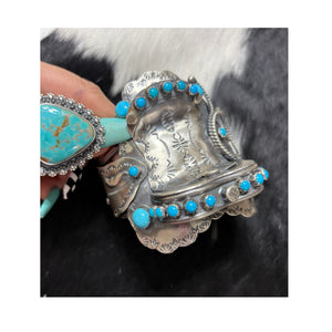 Tim Yazzie Saddle cuff native made