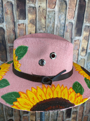 Hand painted Mexican Artisanal Hat