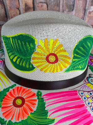 Hand painted Mexican Artisanal Hat