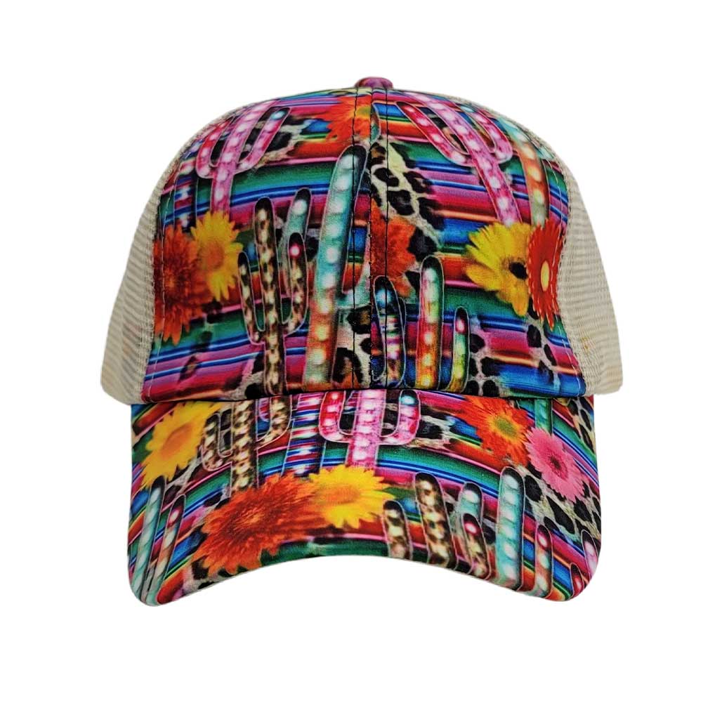 Cactus trucker hat