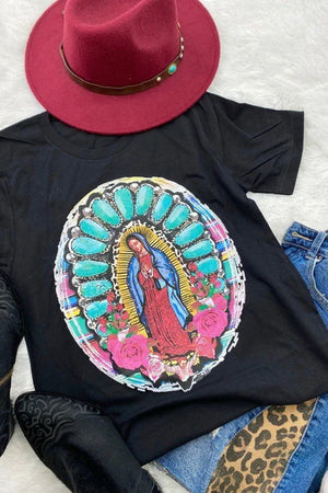 Virgencita   Serape shirt