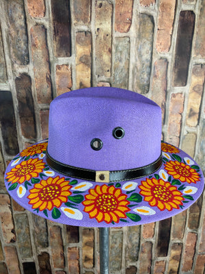 Hand painted Mexican Artisanal Hat