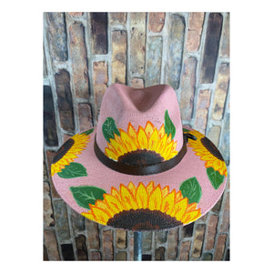 Hand painted Mexican Artisanal Hat