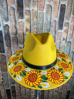 Hand painted Mexican Artisanal Hat