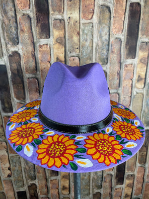 Hand painted Mexican Artisanal Hat