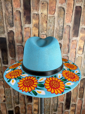 Hand painted Mexican Artisanal Hat