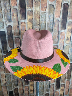 Hand painted Mexican Artisanal Hat