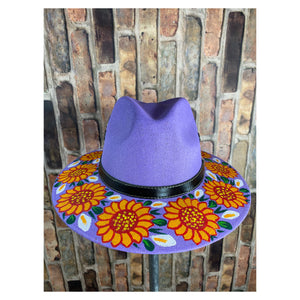 Hand painted Mexican Artisanal Hat