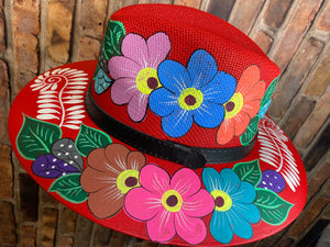 Hand painted Mexican Artisanal Hat