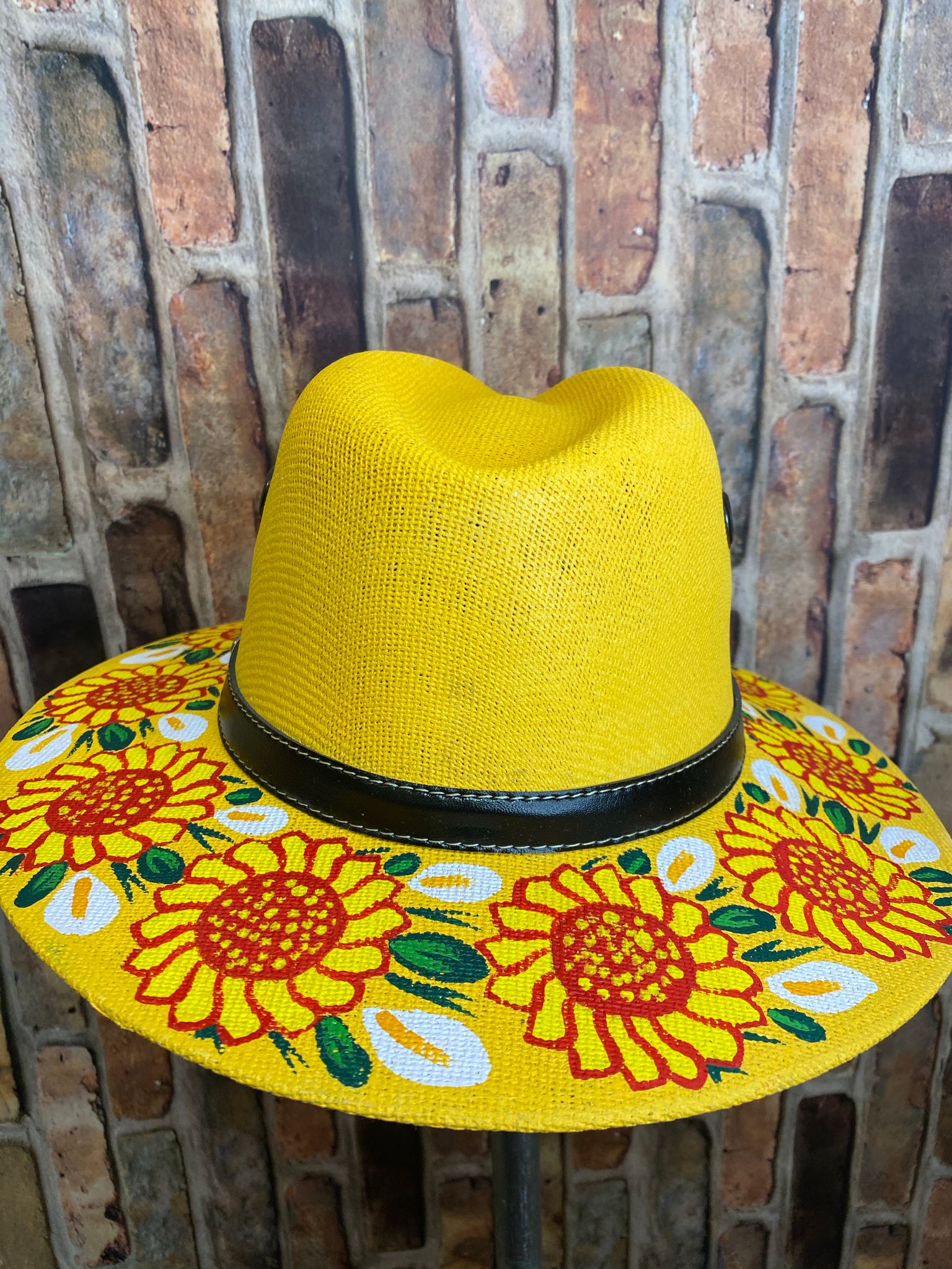 Hand painted Mexican Artisanal Hat