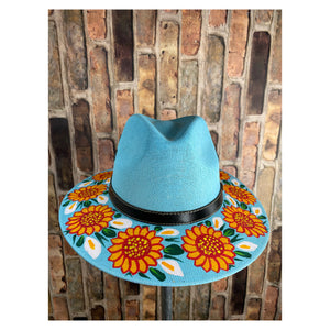 Hand painted Mexican Artisanal Hat