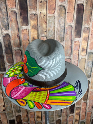 Hand painted Mexican Artisanal Hat