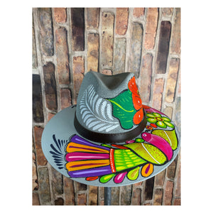 Hand painted Mexican Artisanal Hat