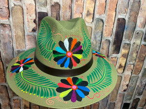 Hand painted Mexican Artisanal Hat