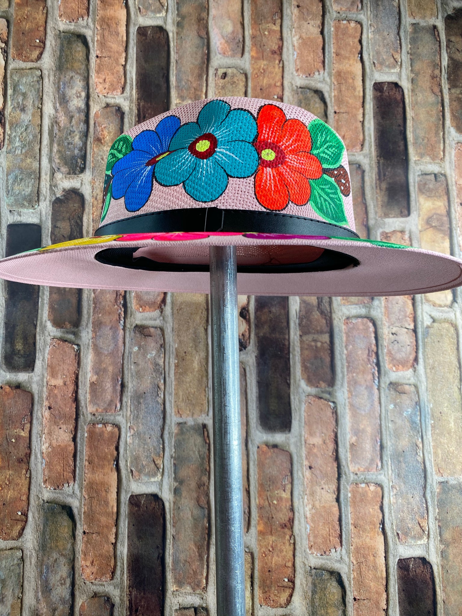 Hand painted Mexican Artisanal Hat