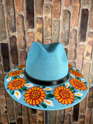 Hand painted Mexican Artisanal Hat