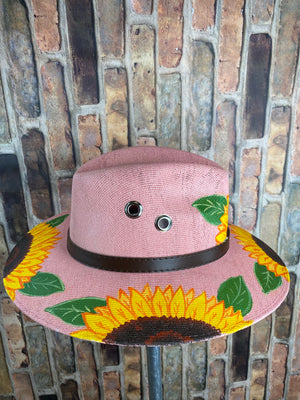 Hand painted Mexican Artisanal Hat