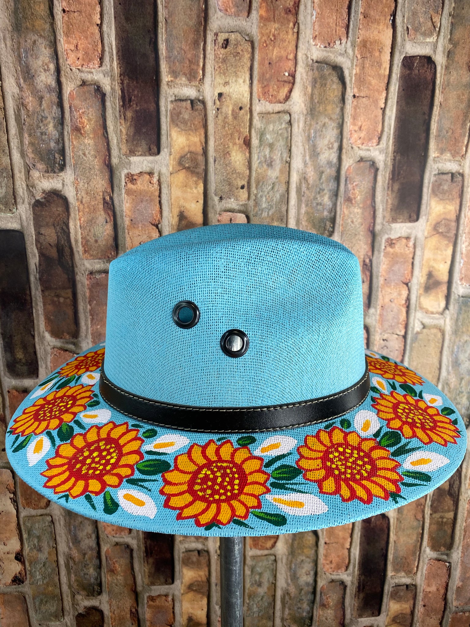 Hand painted Mexican Artisanal Hat