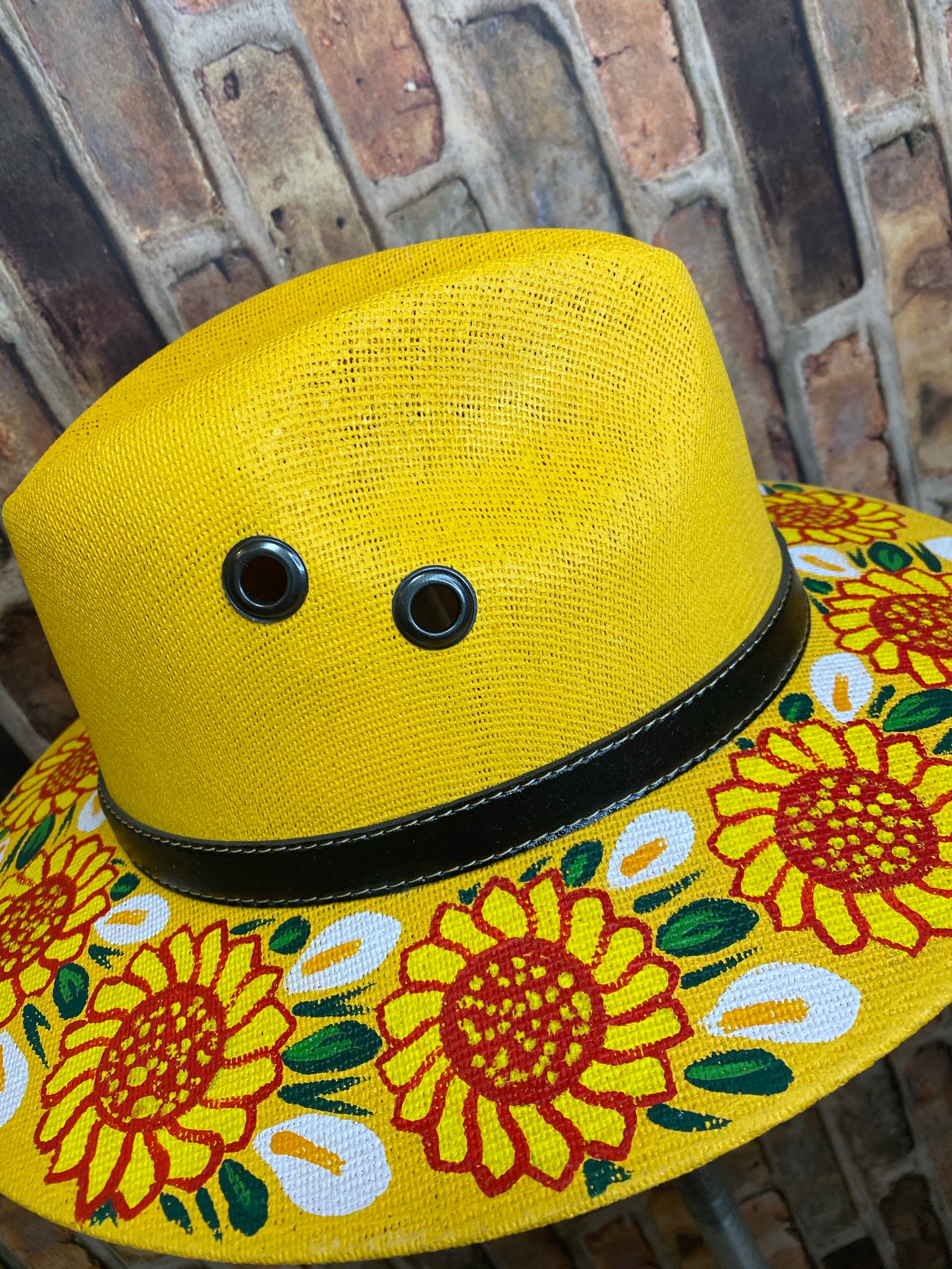 Hand painted Mexican Artisanal Hat