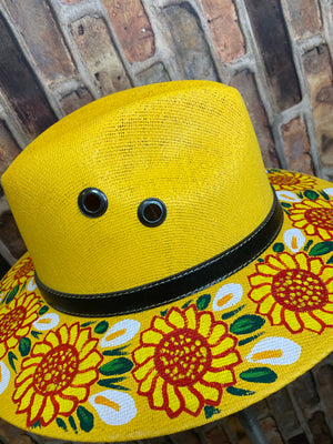 Hand painted Mexican Artisanal Hat