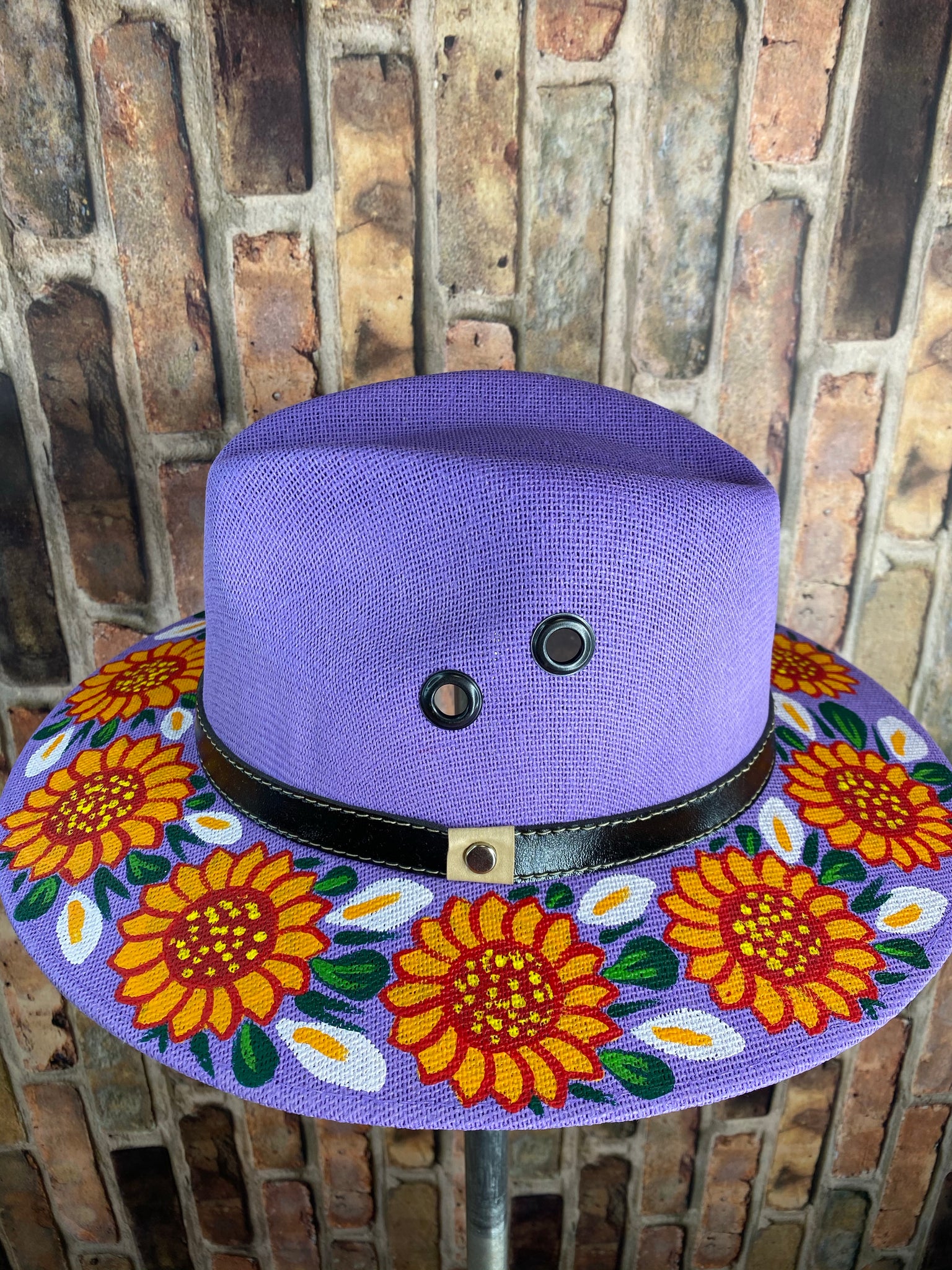 Hand painted Mexican Artisanal Hat