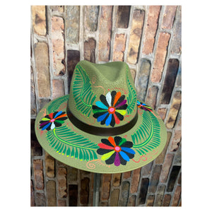 Hand painted Mexican Artisanal Hat