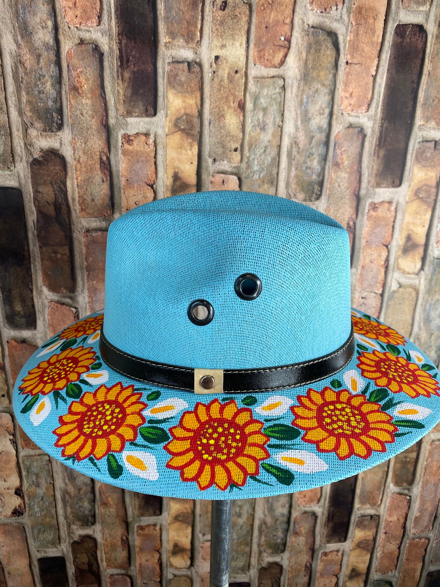 Hand painted Mexican Artisanal Hat